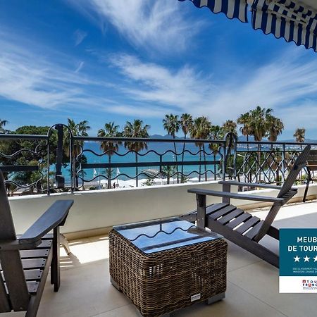 Cannes Croisette Superbe 3P Front De Mer Kültér fotó
