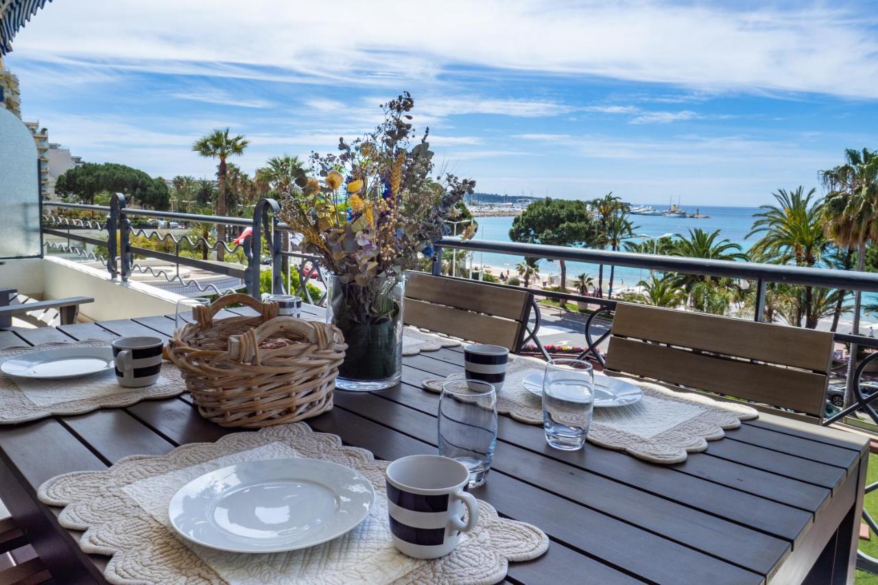 Cannes Croisette Superbe 3P Front De Mer Kültér fotó