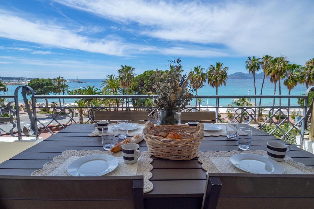 Cannes Croisette Superbe 3P Front De Mer Kültér fotó